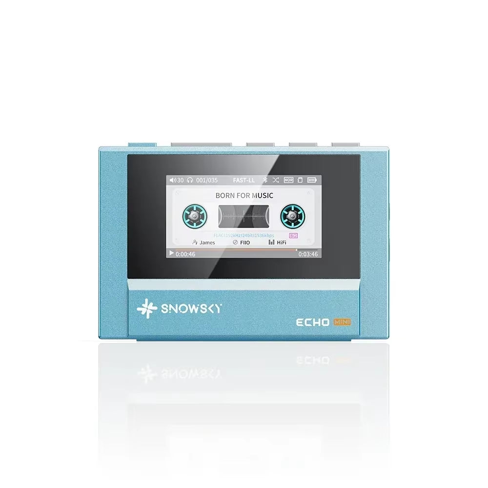 Snowsky Echo Mini Portable HiFi Bluetooth MP3 Player - 15H Playback & Dual Output!