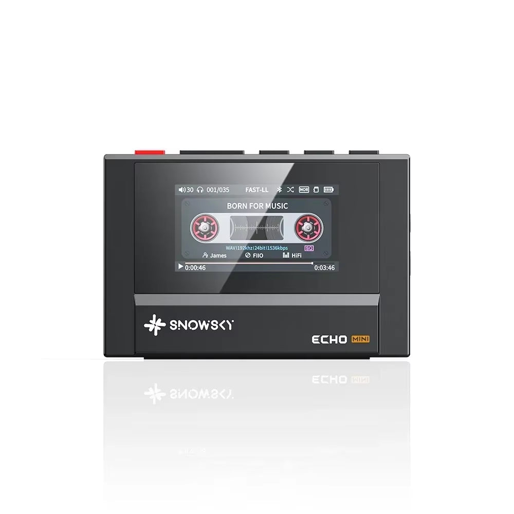 Snowsky Echo Mini Portable HiFi Bluetooth MP3 Player - 15H Playback & Dual Output!