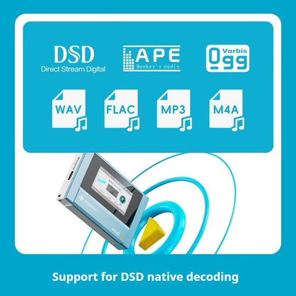 Snowsky Echo Mini Portable HiFi Bluetooth MP3 Player - 15H Playback & Dual Output!