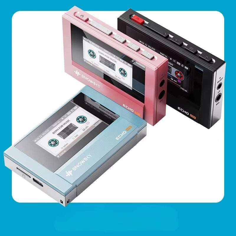 Snowsky Echo Mini Portable HiFi Bluetooth MP3 Player - 15H Playback & Dual Output!